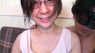 Big boobed busty girl make this self shot video