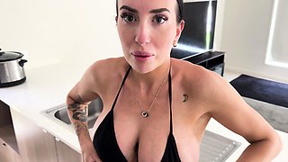 Leann amateur beautiful brunette with big boobs