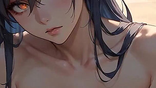 Pumpkin Glow & Blue Hair Solo Mug Seduction