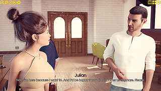 My Pleasure 23 - Julian Fucks Haley in the Bar Toilet From Behind Then Cums on Her Breasts