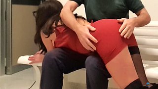 NEVER TO BE LATE - Slapping rude for sister in law she come late in the night