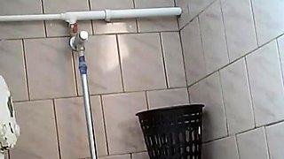 Hidden cam in women's toilet