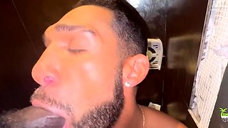 Hot gay men bareback fucking with nasty facials