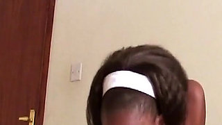 Real Amateur 22yo Black Girlfriend Railed Deep & Soaked with Cum