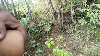 Indian Aunty Outdoor Blowjob with Palani69 and Laxi Ammu - Homemade 4K Fuck