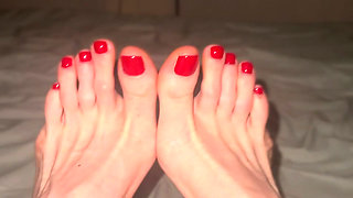 Feet Masturbation