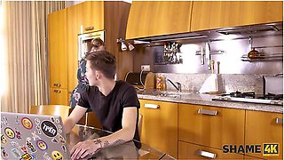 Boy Finds Womans Nude Pics And She Takes Care Of His Cock With Cherry Aleksa