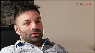 Inveterate Wanker In Session With The Busty Psychologist. La Doctors Empirical Therapy Is Based On