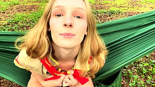 Stunning teen gloria solo masturbation