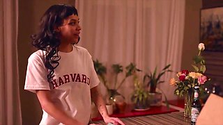 Glitz Berlin And Puck Ellington Give A Lesson To With Aaron Master And Master Aaron