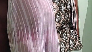 Hot Sindu Aunty Sex in New Transparent Dress