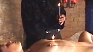 Humiliates wax play