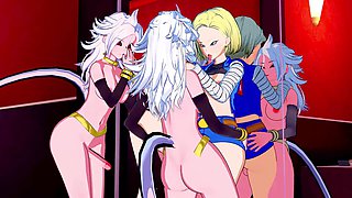 Anime, spooning, culo