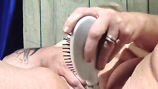 Spanking Her Tits and Clit Shes a Horny Trashy Bitch
