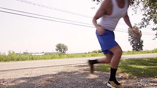 Skyy Knox's Wet Garage Affair Ignites Passion