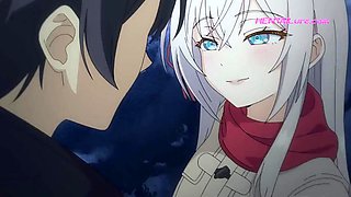 Kuze Fucks Alya in 69 Position  Cums Hard Inside Her Soaked Pussy  HENTAI Parody