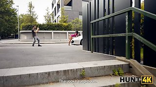 Hunt4k. mind-blowing brazilian lady was lounging on my car, then i screwed her properly