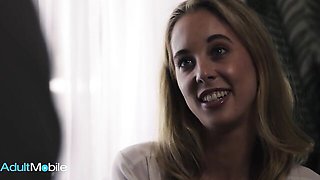 Alluring Millie Morgan and Robby Apples at feet licking porn