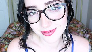 Curly Blonde Teen Records Solo Dildo Masturbation More at