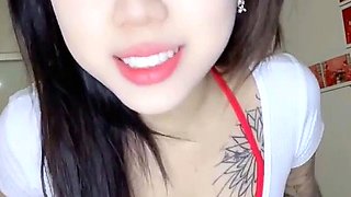 Japanese teen hardcore masturbating at Asian chatroom