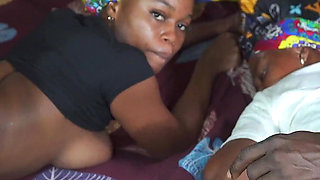 African Foursome: Huge African Cocks Enjoying Pretty Nigerian Pornstars