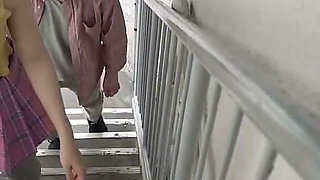 Curvy Panty Flash Temptation - She Spots My Hard-on and We Lose Control in Secret Sex - Part1