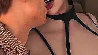 The Office Gail #8a Sucking Big Boobs in Cab - HD Porn 3D Hentai Game