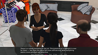 Being a Wife 14 Shopping with Her Husband, Filthy Wife Christine Plays Dirty Games with the Old Helper