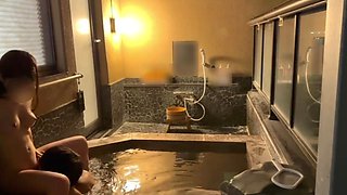 [Individual shooting] Very first scorching spring tour, dinking around in a fancy open-air tub at night, then heavy moist hook-up, shoving rock-hard from behind.. Asian amateur anime porn