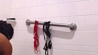 Barbiie Getting in the Shower