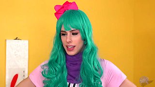 Dragn boobz porn parody: Blowjob, Licking  Big Tits Porn