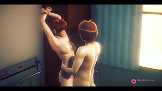 Evangelion Hentai Asuka Fucked in a Hospitals Bed