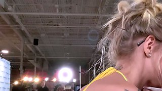 Beautiful Blonde Babes Lesbian Massage