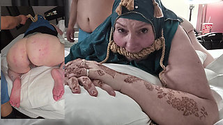 Hijabi Cripple Bum BDSM From Both Angles