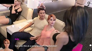 Redhead GF Swaps Cum With Nerdy Friend - Animated 3D Sex Game Playthrough
