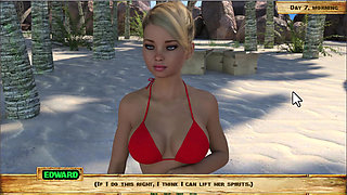 Lewd Island #7 - exploring the beach