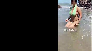 Smriti jain New Video near the beach full open nude