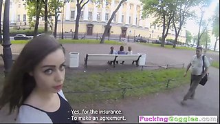 Russian Cutie Fucked in Pov Porno