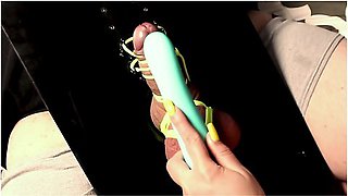 Tourture Board! You Cant Cum Until I Say (big Cum Load) Edging His Cock