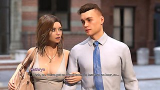 Boyfriend's Street Passion with Horny Stranger Heat