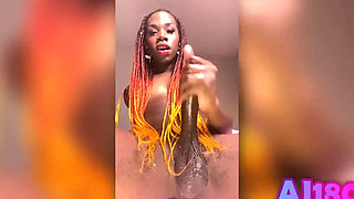 Beautiful Black Cleopatra rock hard and legs open oiled up dick glossy dick sucking lips my sweet musky scent is so sexy