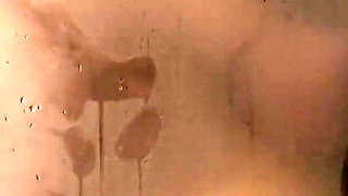 Amateur milf gets her mouth fucked rough in shower