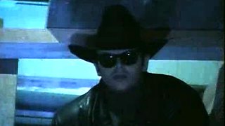 Amazing busty brunette slut doing blowjob outdoor