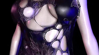 Sculpted Seduction: 3D Girl Model - 3D Animation Hentai