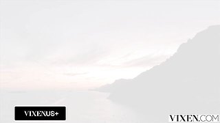 Divine Christian and Lia's spooning sex