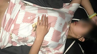 Big Tits Asian Teen Gets Tired - Little Sister-in-Law Grepe