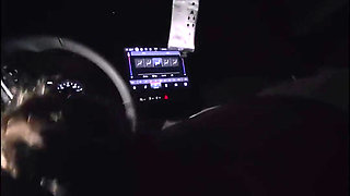 Sucking Driver's Cock After Picking Me up POV